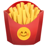 French Fries Emoji, Apple style