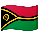 Flag: Vanuatu Emoji, Microsoft style