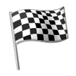 Chequered Flag Emoji, Samsung style