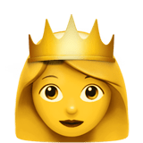 Princess Emoji, Apple style