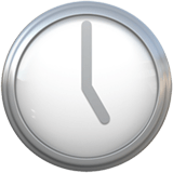 Five O’Clock Emoji, Apple style