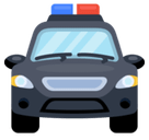 Oncoming Police Car Emoji, Facebook style