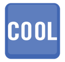 Cool Button Emoji, Facebook style