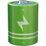 Battery Emoji, Apple style