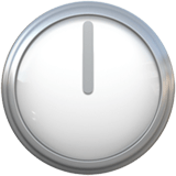 Twelve O’Clock Emoji, Apple style
