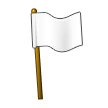 White Flag Emoji, Samsung style