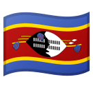 Flag: Swaziland Emoji, Microsoft style