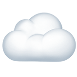Cloud Emoji, Apple style