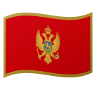 Flag: Montenegro Emoji, Microsoft style