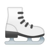 Ice Skate Emoji, Google style