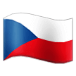 Flag: Czechia Emoji, Samsung style