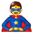 Superhero Emoji, Samsung style