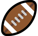 American Football Emoji, Microsoft style
