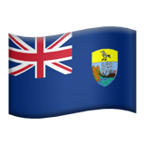 Flag: Ascension Island Emoji, Apple style