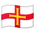 Flag: Guernsey Emoji, Microsoft style