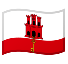 Flag: Gibraltar Emoji, Microsoft style