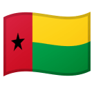 Flag: Guinea-Bissau Emoji, Microsoft style