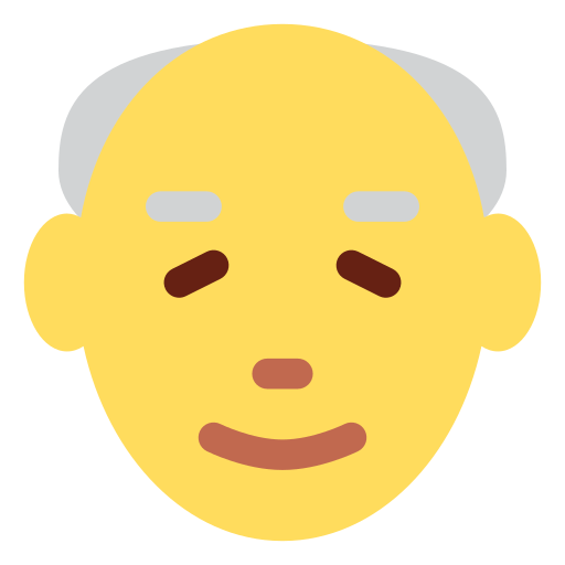 👴 Old man / grandpa emojis 👴🏻👴🏼👴🏽👴🏾👴🏿