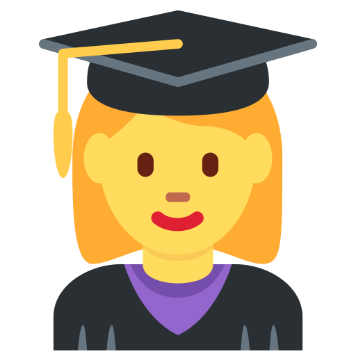 👩‍🎓 Woman Student Emoji Meaning with Pictures: from A to Z