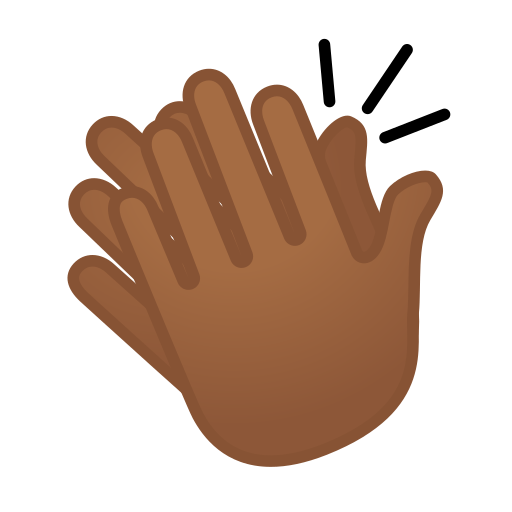 � � � 🏾 Clapping Hands Emoji With Medium Dark Skin Tone Meaning.