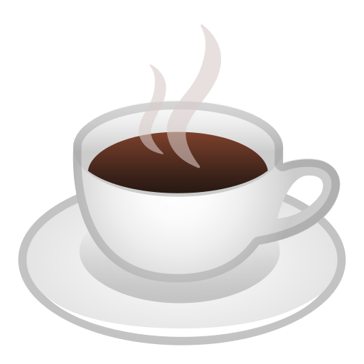 cuppa coffee emoticon