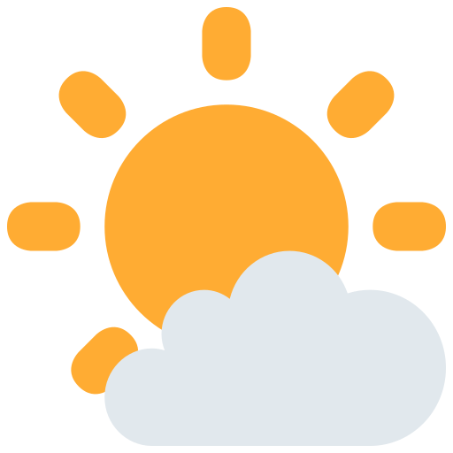 🌤️ Sun Behind Small Cloud Emoji Meaning with Pictures: from A to Z