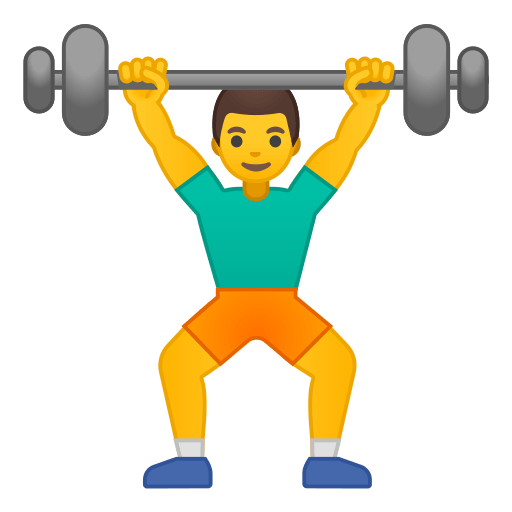 man-lifting-weights-emoji-meaning-with-pictures-from-a-to-z