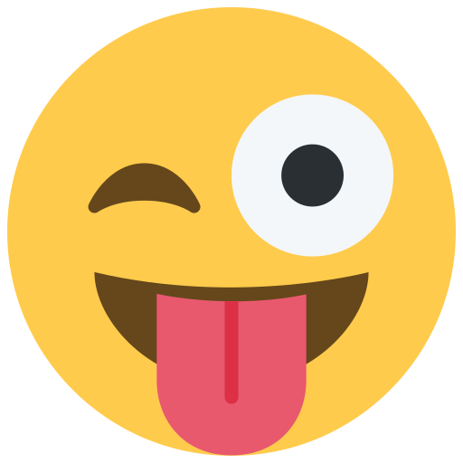 Crazy Face Emoji PNG