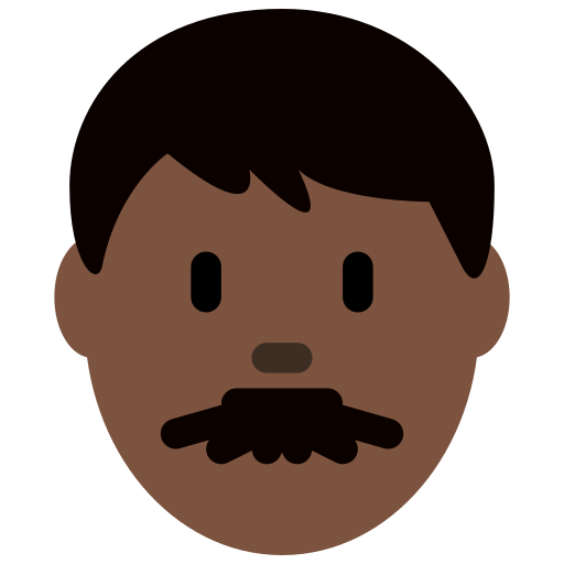 Brown Man Emoji