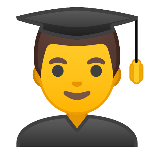 👨‍🎓 Man Student Emoji Meaning with Pictures: from A to Z