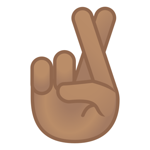 crossed-fingers-emoji-with-medium-skin-tone-meaning-and-pictures