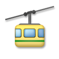 Aerial Tramway Emoji, LG style
