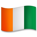 Flag: CôTe D’Ivoire Emoji, LG style
