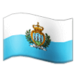 Flag: San Marino Emoji, Samsung style
