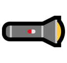 Flashlight Emoji, Microsoft style