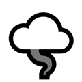 Tornado Emoji, Microsoft style