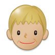 Person Emoji with Medium-Light Skin Tone, Samsung style