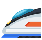High-Speed Train Emoji, Facebook style