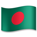 Flag: Bangladesh Emoji, LG style