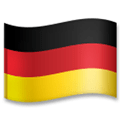 Flag: Germany Emoji, LG style
