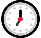 Seven O’Clock Emoji, Microsoft style