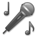 Microphone Emoji, LG style