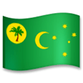 Flag: Cocos (Keeling) Islands Emoji, LG style