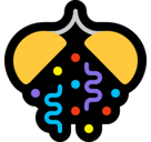 Confetti Ball Emoji, Microsoft style