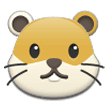 Hamster Face Emoji, Samsung style