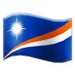 Flag: Marshall Islands Emoji, Samsung style
