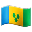 Flag: St. Vincent & Grenadines Emoji, Samsung style