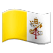Flag: Vatican City Emoji, Samsung style