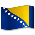 Flag: Bosnia & Herzegovina Emoji, LG style
