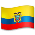 Flag: Ecuador Emoji, LG style